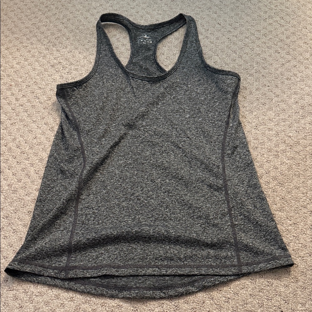 Gray Women's Racerback Tank Top